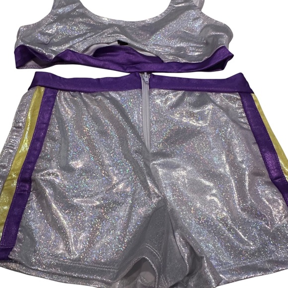 Forplay Purple and White Athletic Set - Picture 15 of 16